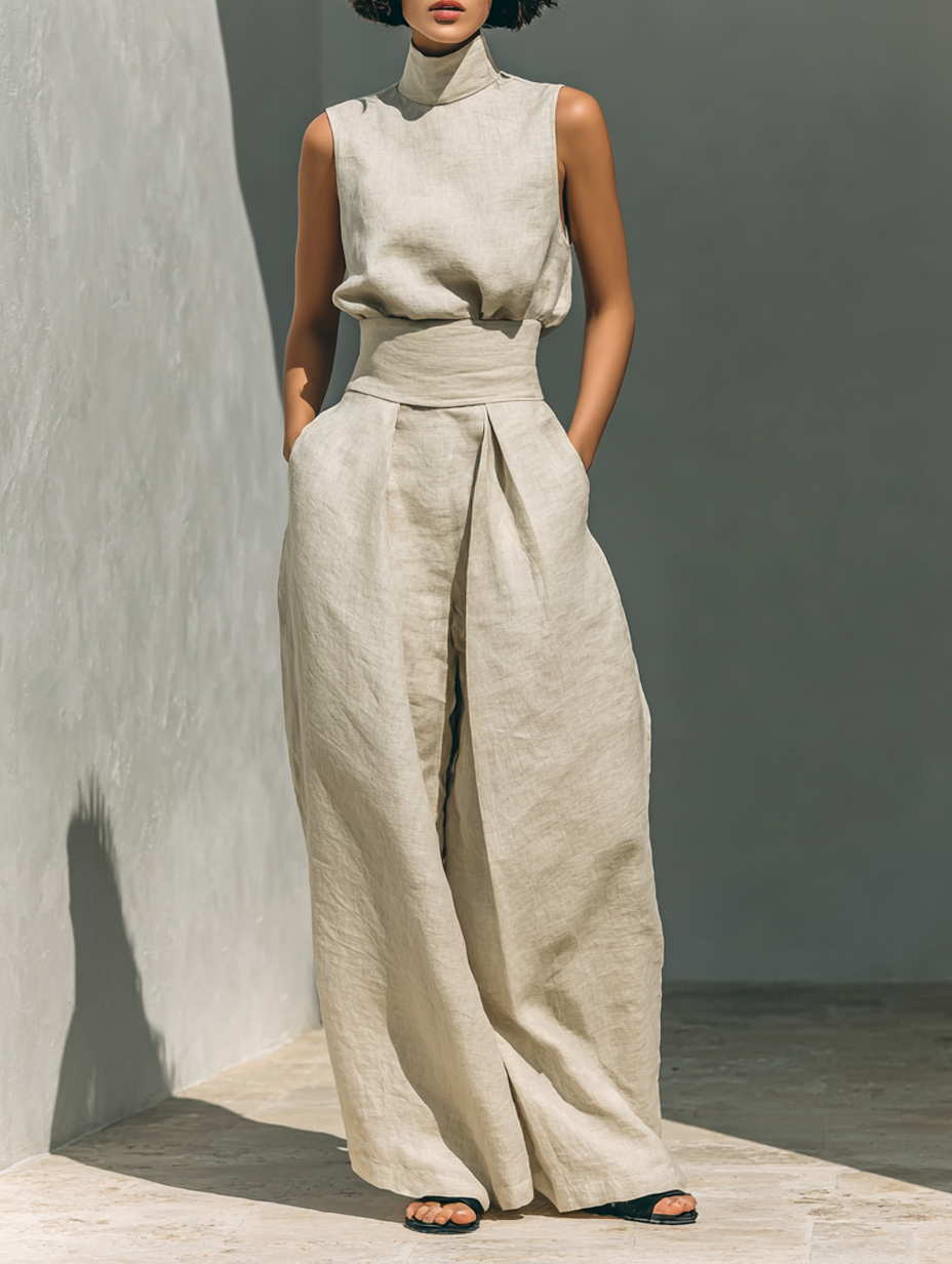 Maria- Minimalist Two-Piece Set