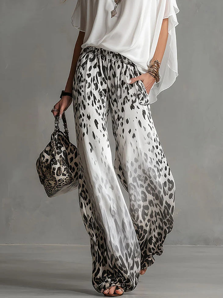 Leopard Chiffon Set